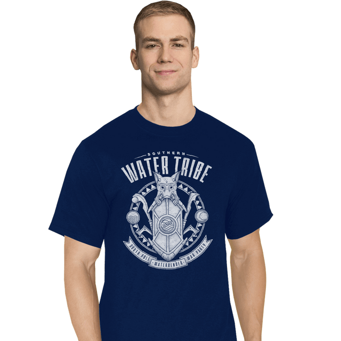 Shirts T-Shirts, Tall / Large / Navy Water is Benevolent