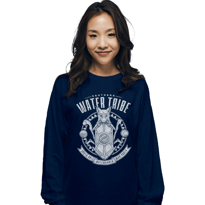 Long Sleeve Shirts, Unisex / Small / Navy