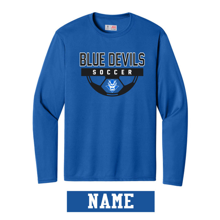 West Haven Girls Soccer Performance Long Sleeve Warmup Logowear West Haven Girls Soccer Royal Adult S