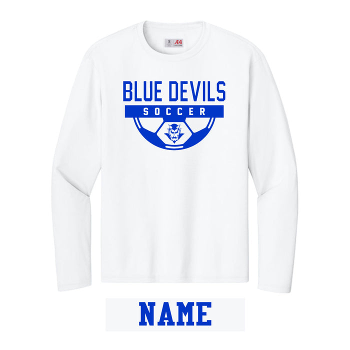 West Haven Girls Soccer Performance Long Sleeve Warmup Logowear West Haven Girls Soccer White Adult S