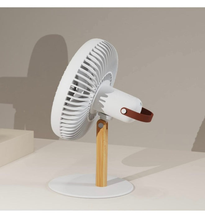 White Beyond Detachable Desk Fan/Light