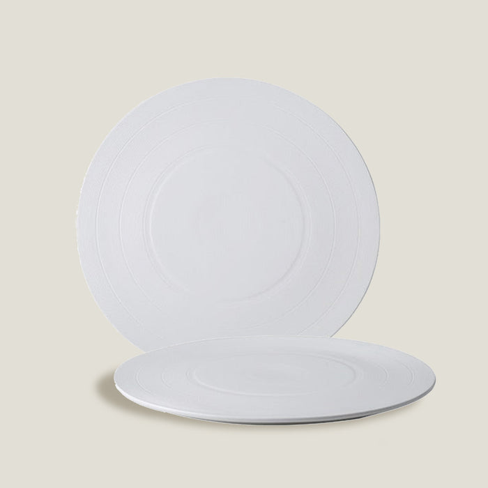 White Line Flate Plate