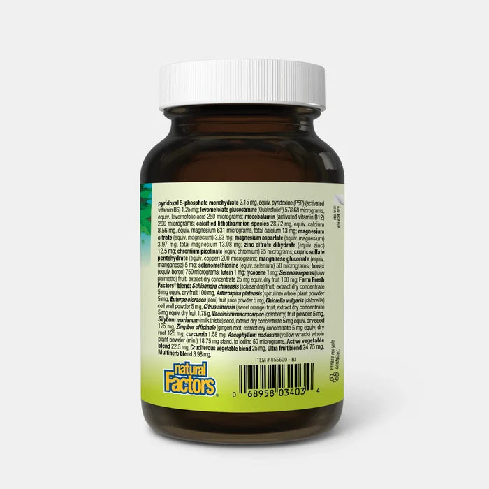 Whole Earth & Sea Vegan Men's Multi Vitamins 50+ (60 capsules)