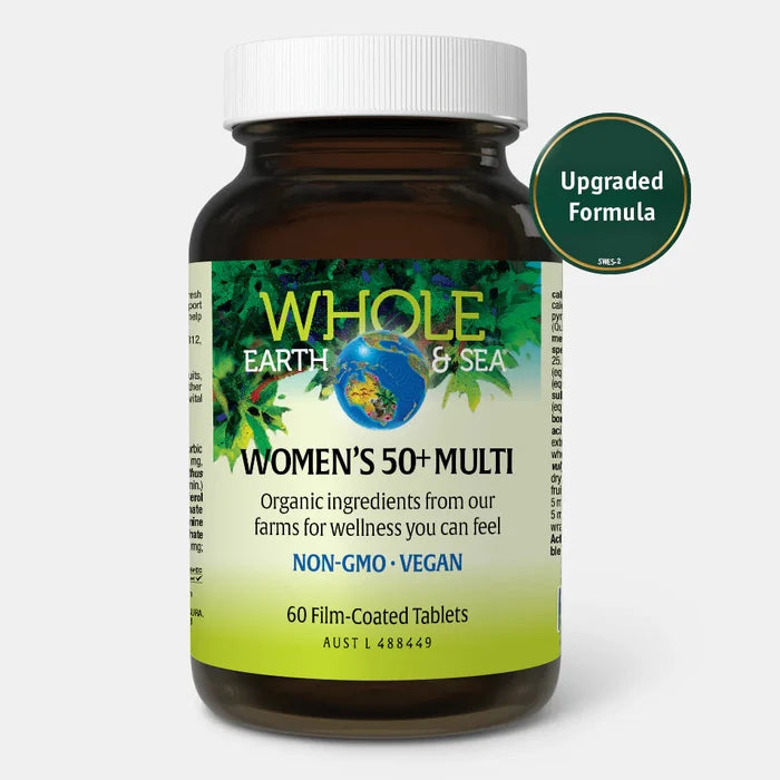Whole Earth & Sea Vegan Women's Multi Vitamins 50+ (60 capsules)