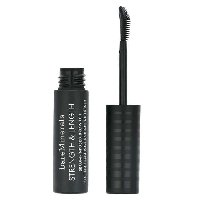 WHOLESALE BAREMINERALS STRENGTH & LENGTH SERUM-INFUSED BROW GEL 0.16 OZ - COFFEE - 48 PIECE LOT