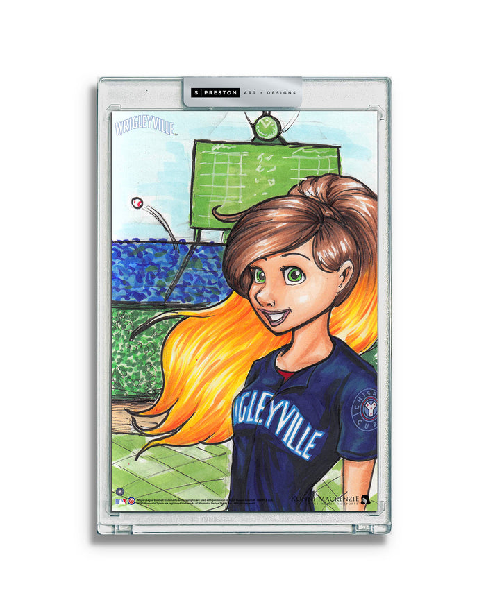 WinS® Chicago Cubs City Connect - Konni Mackenzie Art Slab