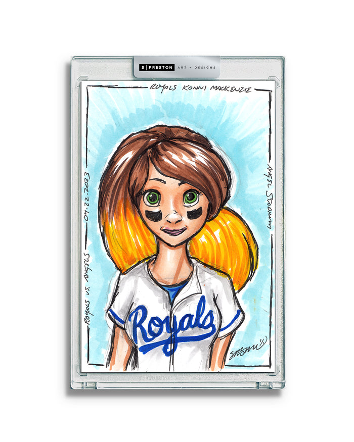 WinS® Every Day Konni Mackenzie Original Art Card Slab 2023-04-22