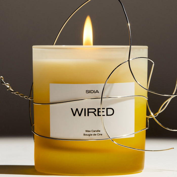 SIDIA-Wired Candle-Home-HCCD00FGO-WR19-SIDIA-WIRED_01-The Detox Market |