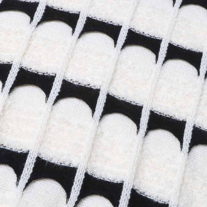 Women's Crew Neck Color Block Sweater Casual Sweater