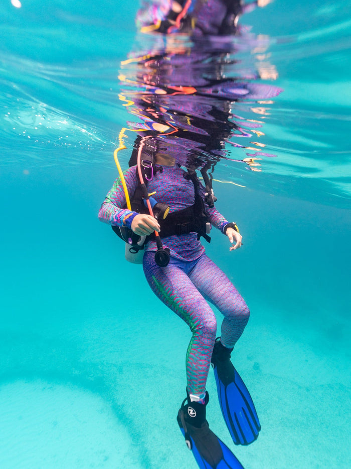 Women's Parrotfish Protection Crew Neck Shirt | UPF 50+ | Waterlust
