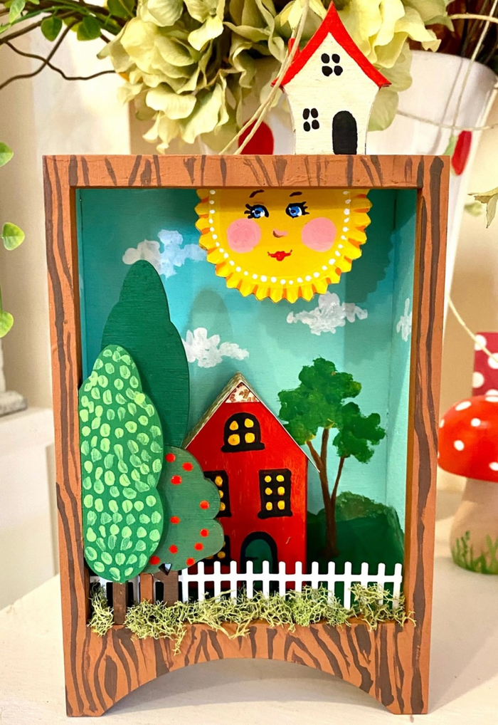 Woodland Shadow Box Building Kit