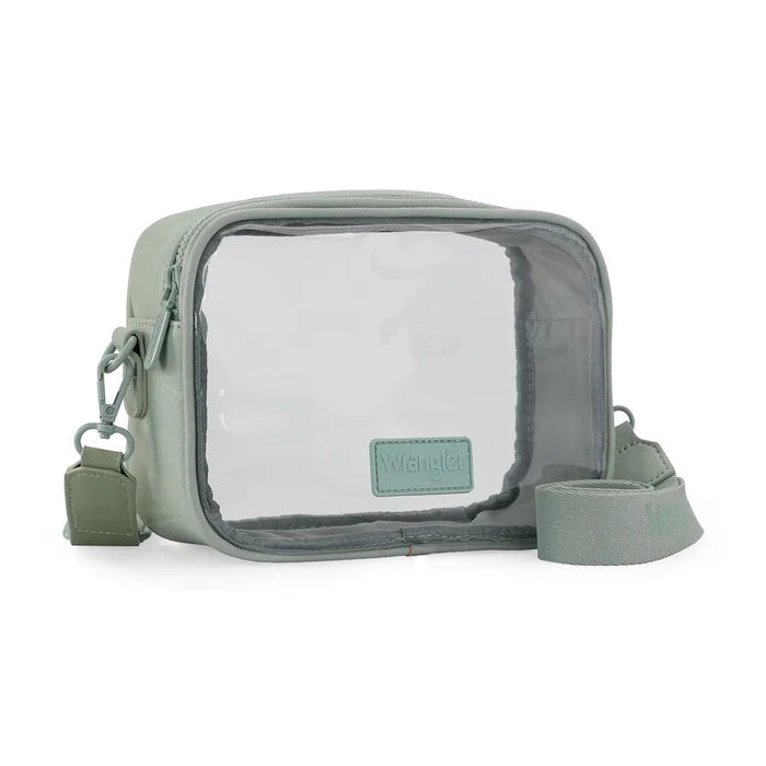Wrangler Clear Crossbody Bag/Stadium Bag - 260 Broadway Boutique