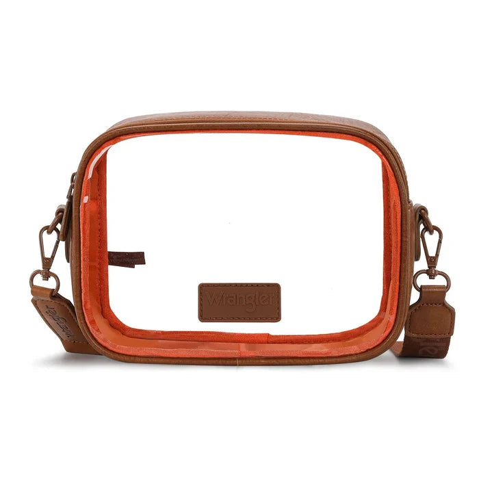Wrangler Clear Crossbody Bag/Stadium Bag - 260 Broadway Boutique