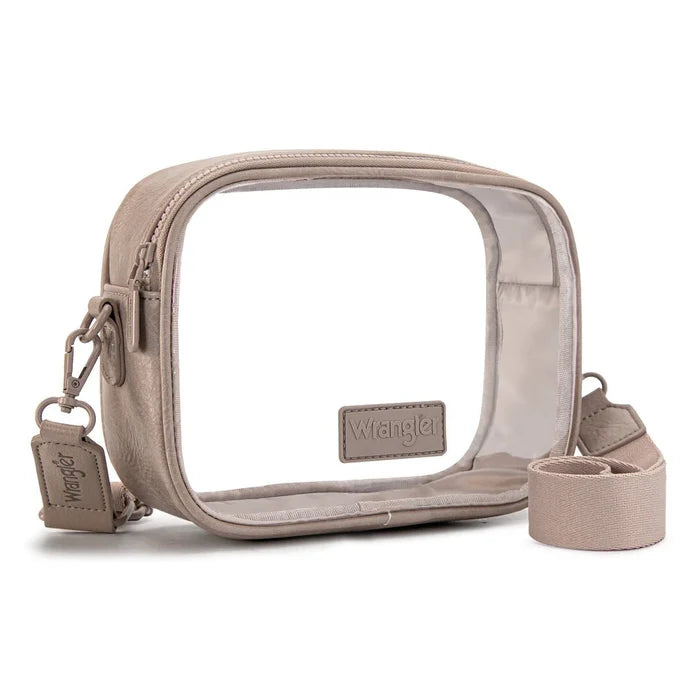 Wrangler Clear Crossbody Bag/Stadium Bag - 260 Broadway Boutique