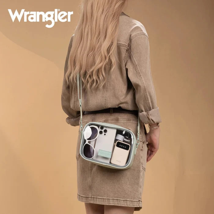 Wrangler Clear Crossbody Bag/Stadium Bag - 260 Broadway Boutique
