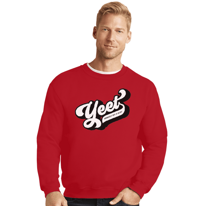 Crewneck Sweater, Unisex / Small / Red