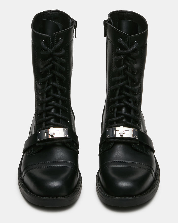YUNA BLACK LEATHER