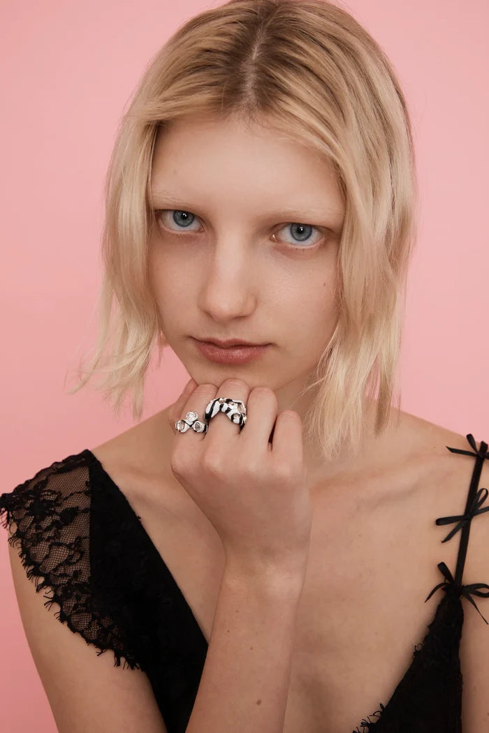 Zebra Florence Ring